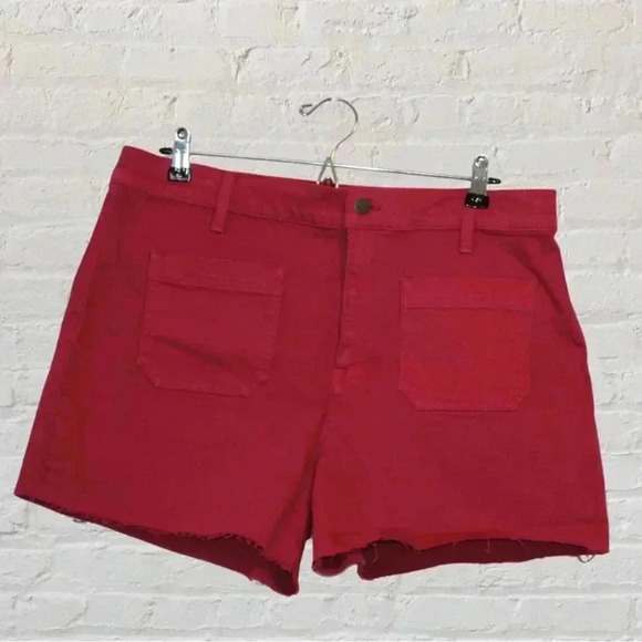 Madewell Jean Shorts - Brick - Picture 1 of 5